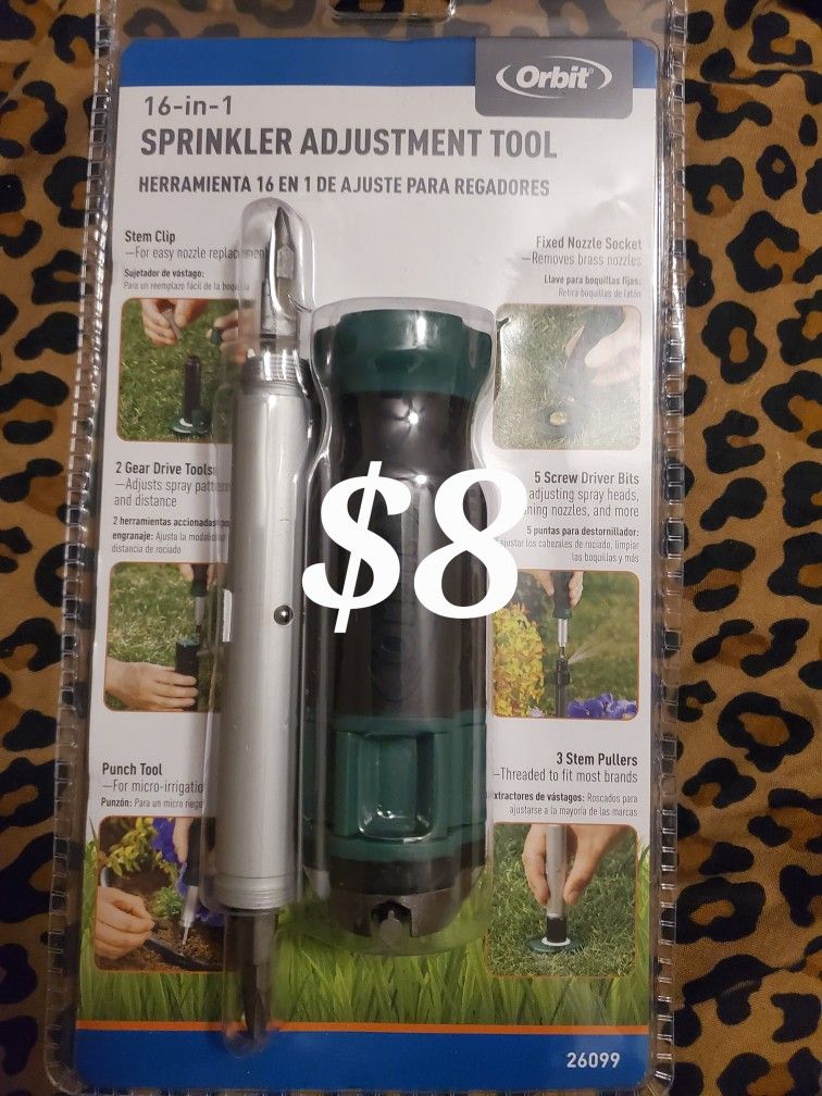 Orbit 16 In 1 Sprinkler Tool