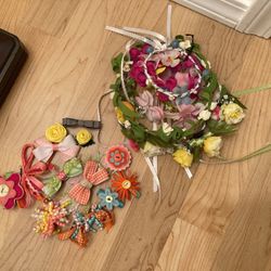 Hair Bows Crowns Large And Small Child Doll
