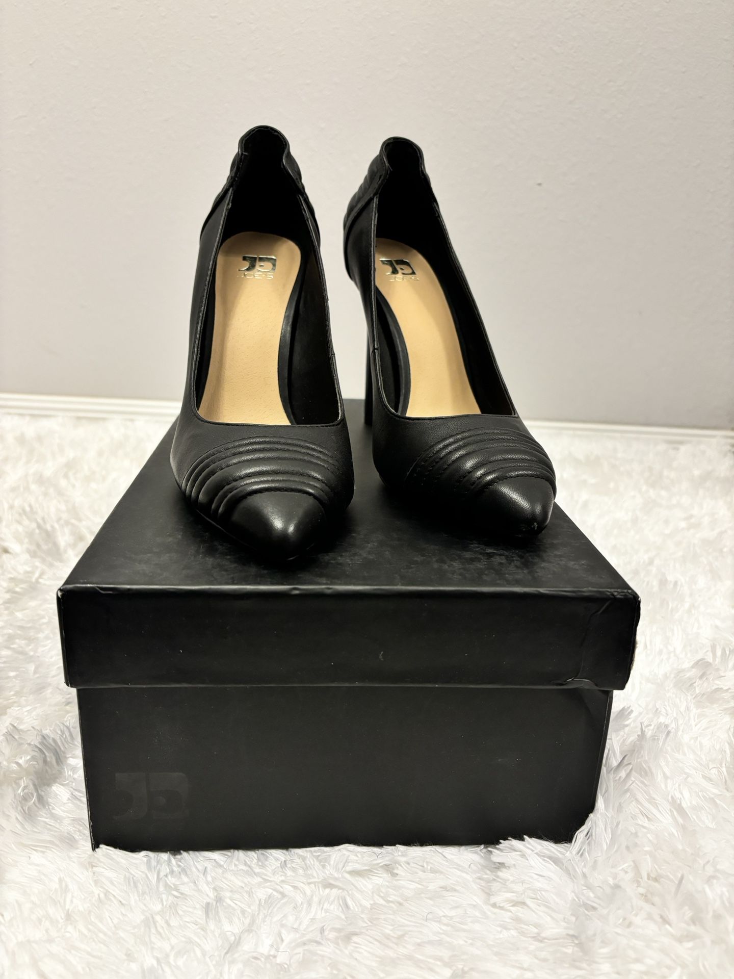 Joe’s Black Gong Pumps