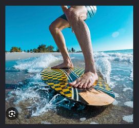 Wet skimboard used!!!