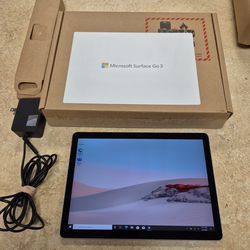 Microsoft Surface Go 3 Tablet Platinum 1926 Model