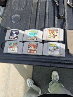 Nintendo 64 games (used)