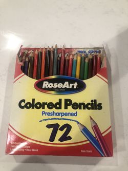 RoseArt Colored Penscils 72 Counts 