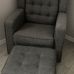 Chair & Ottoman