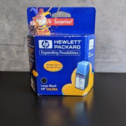 NEW Sealed Hewlett Packard Large Black HP 51629A Ink Cartridge Expiration 03/02