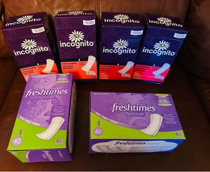 Incognito & Freshtimes Pantiliner Bundle – 6 Boxes