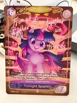 Twilight Sparkle — ※BP03-GR08, 1st Edition.