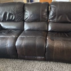 Leather Couch