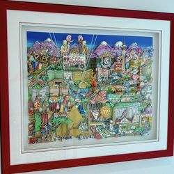Charles Fazzino "Welcome to Fabulous Las Vegas" Limited Edition 25/200 DX