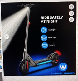 Electric Scooter by Wheel Speed