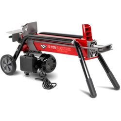 EARTHQUAKE 32228, 5-ton Electric Log Splitter, 1500-Watt Motor, Precision Pump Gears, Copper Motor Windings, Durable Transport Wheels NEW 300$ Pick up