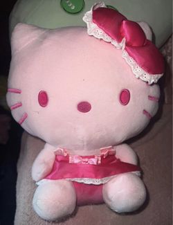 pink hello kitty plush