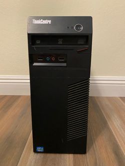 Lenovo 3rd Gen i5 Tower with 2GB Graphics, 256GB SSD, and 16GB Ram