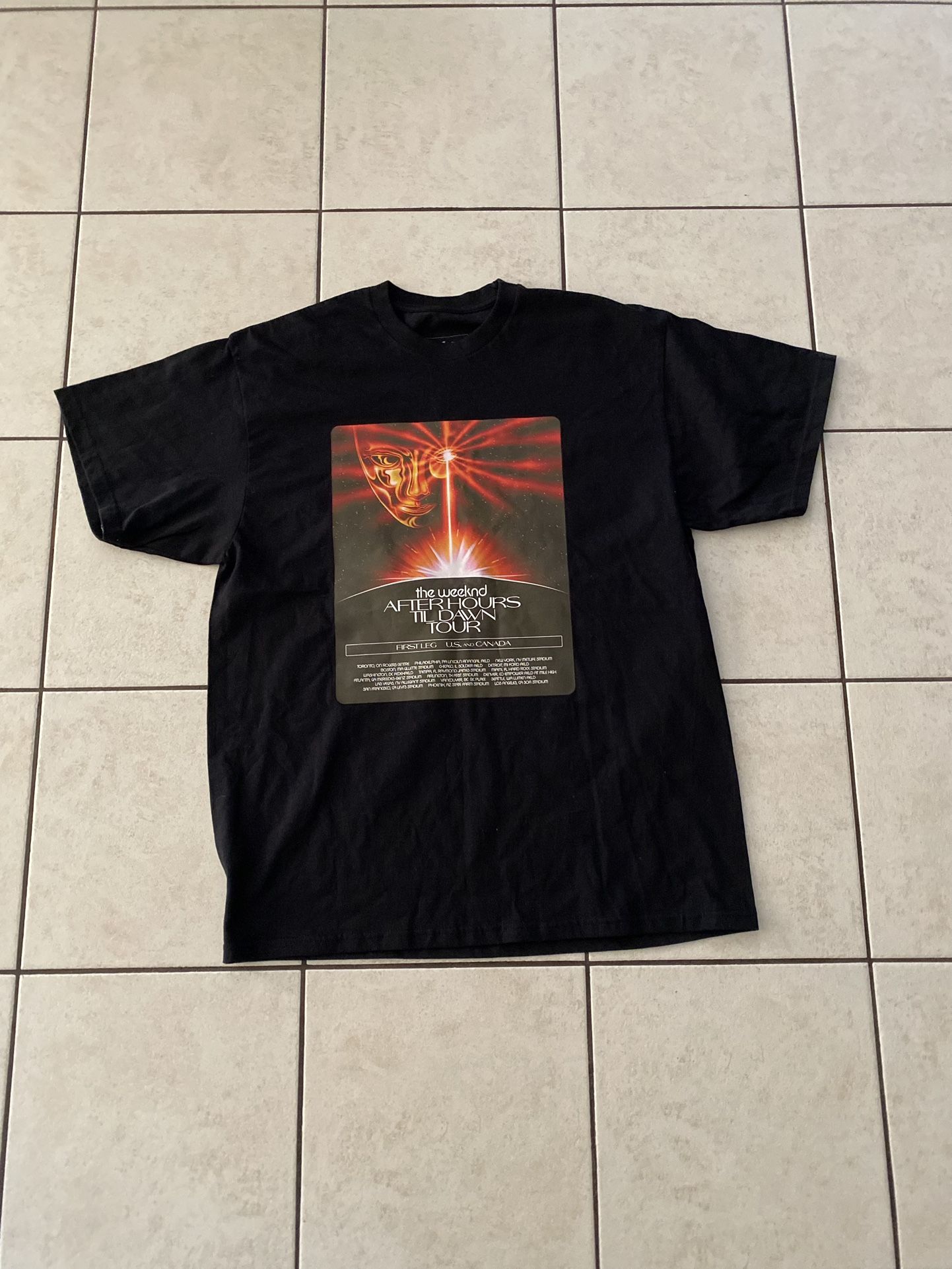 The Weeknd After Hours TIL DAWN Tour Tee