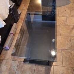 TV Stand Glass 52" Inches  X Long