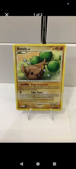 Bonsly Pokemon Diamond & Pearl