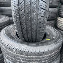 Four Hankook Good Used Tire P245/75r16 98tread Life