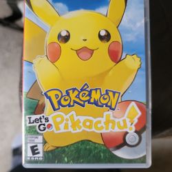 Let's Go Pikachu For Nintendo Switch