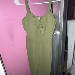 Olive Green Romper 