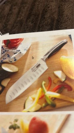 Cuchillo de 7” Santoku nuevo de Princess house