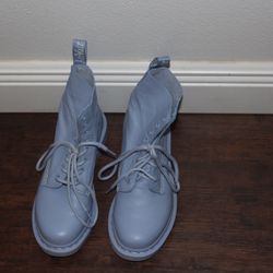 1460 Women’s Mono Soft Leather Lace Up Dr. Marten’s Ankle Boots