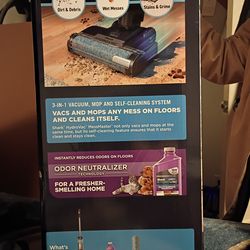 Shark hydrovac mess master 3-in-1