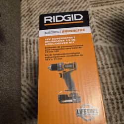 Ridgid Subcompact Brushless