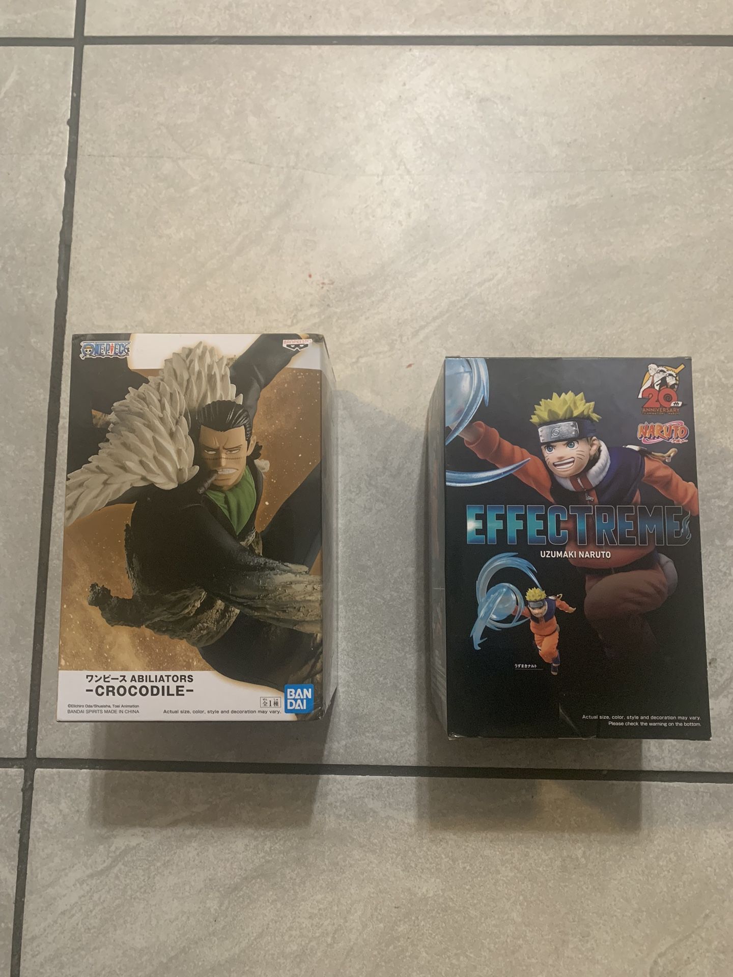Banpresto Statues Naruto/one Piece New In Boxes