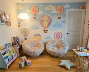 Poterry barn swivel teen chairs