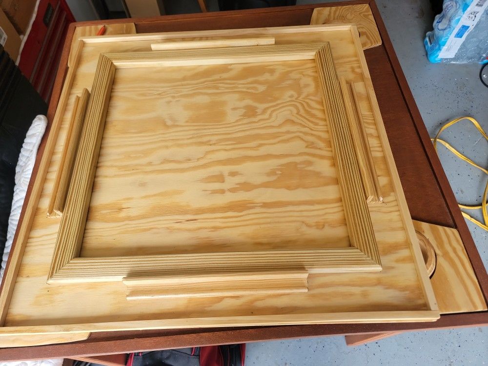 Just Finish Two Of This Lap Top Domino Table