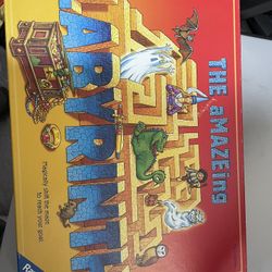 Labyrinth Board Game  Plus Puzzle 