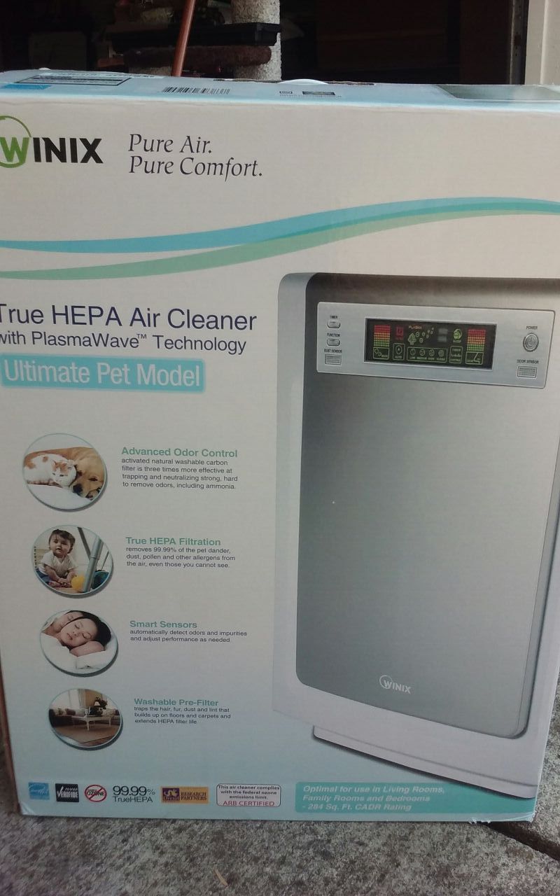 Winix 9500 "True HEPA Air Cleaner /w Plasma Wave Technology" ULTIMATE PET MODEL