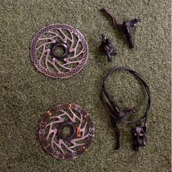 Shimano 2 Piston Brakes