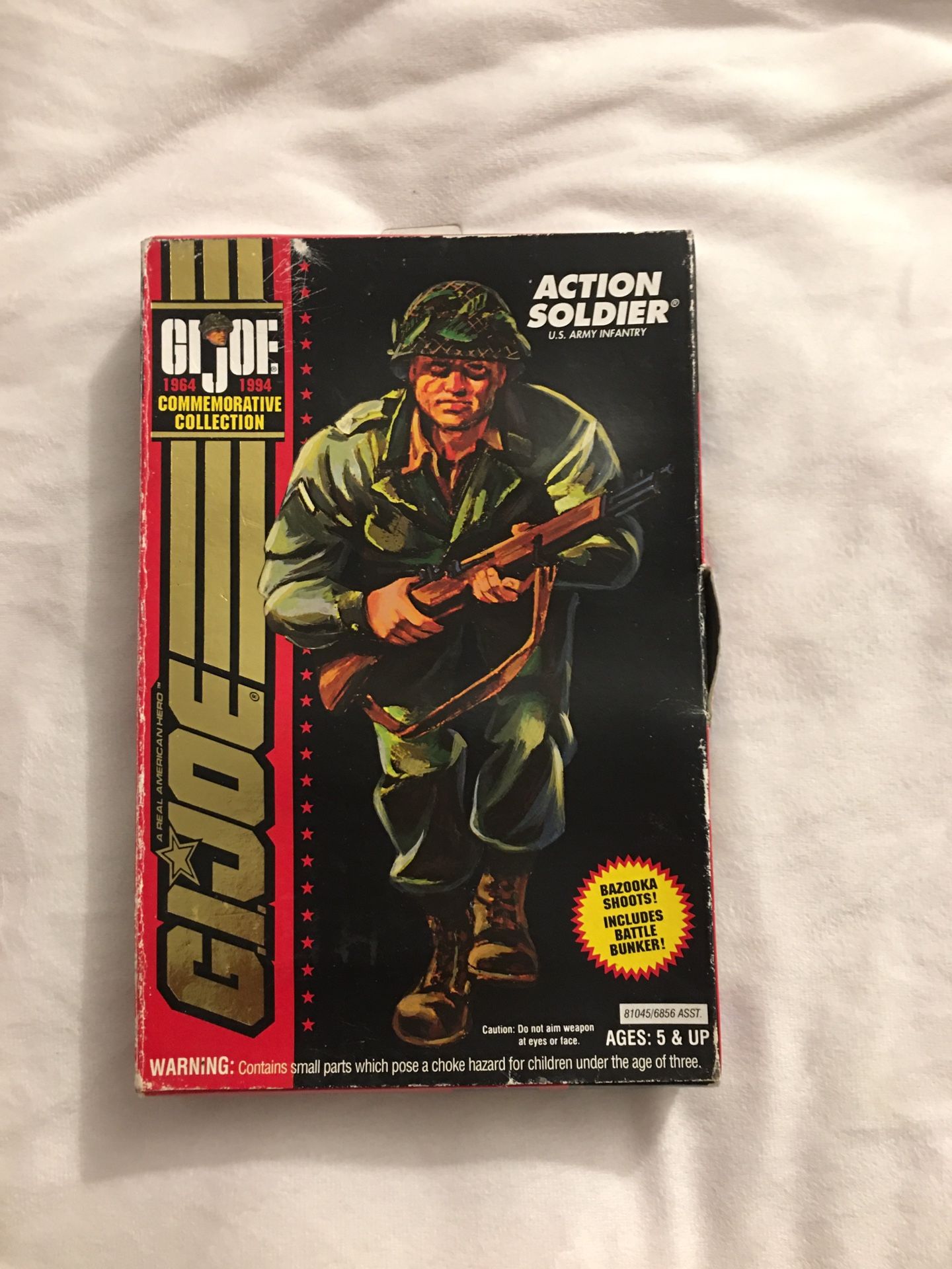 Vintage G I Joe 30yrs commemorative collection US action soldier