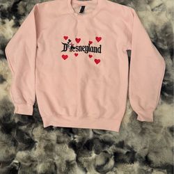 Disneyland Pink Sweater