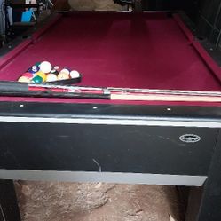 Pool Table And Table Tennis 