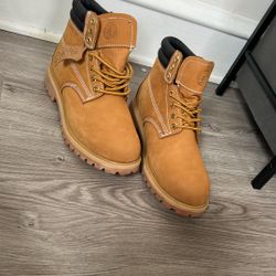 Jacata, Sz 8.5 (wide) Water Resistant Steel Toe Work Boots 