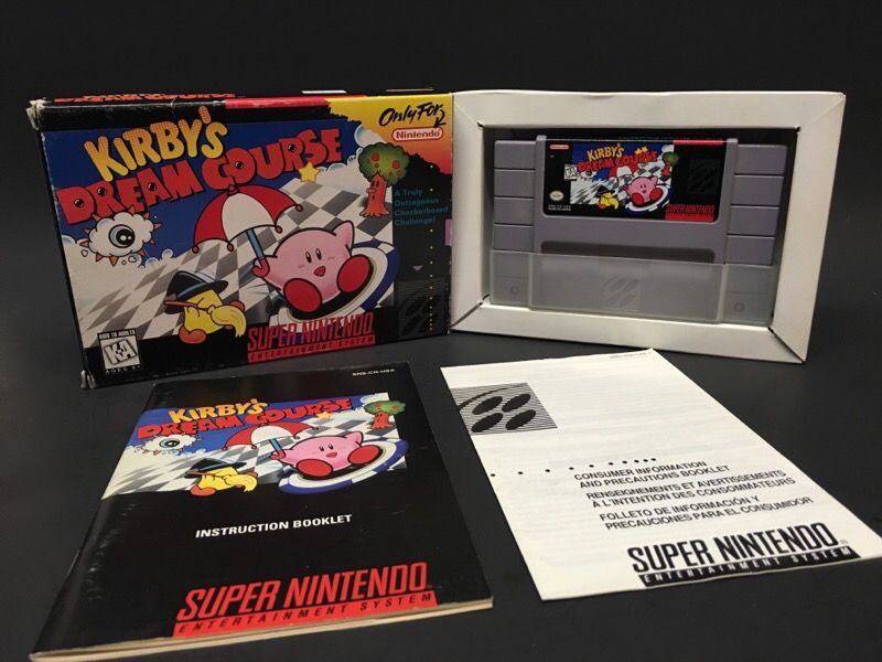 Super Nintendo SNES Kirby's Dream Course CIB for Sale in Stockton, CA -  OfferUp