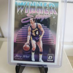 Lakers Jersey West Insert Card