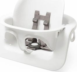 Stokke steps baby seat set white brand new