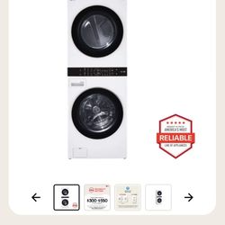 LG ThinQ Washer&Dryer - See Description