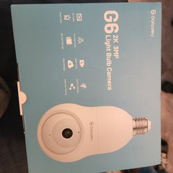 GALAYOU 2K 3MP, Two Light Bulb Security Camera
