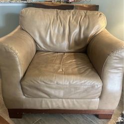 Large Leather Chair 