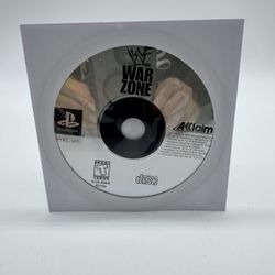 WWF Warzone - (Sony Playstation 1, PS1, 1998) Disc Only Tested 