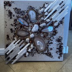 Art painting / rock collage