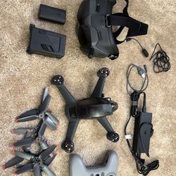 DJI - FPV Combo Drone with Remote Control and Goggles + Case