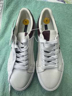 Tommy Hilfiger White Low-Top Sneakers Size 8