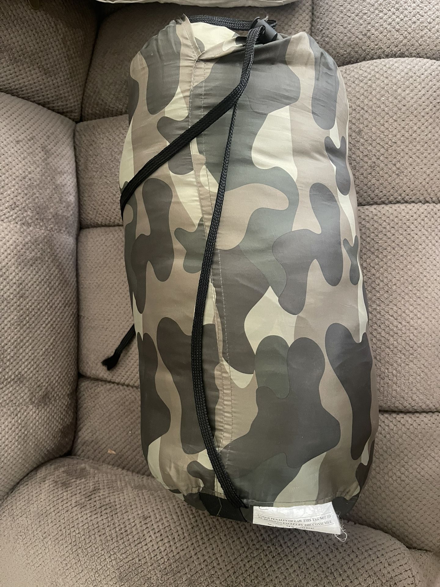 Camo Sleeping Bag