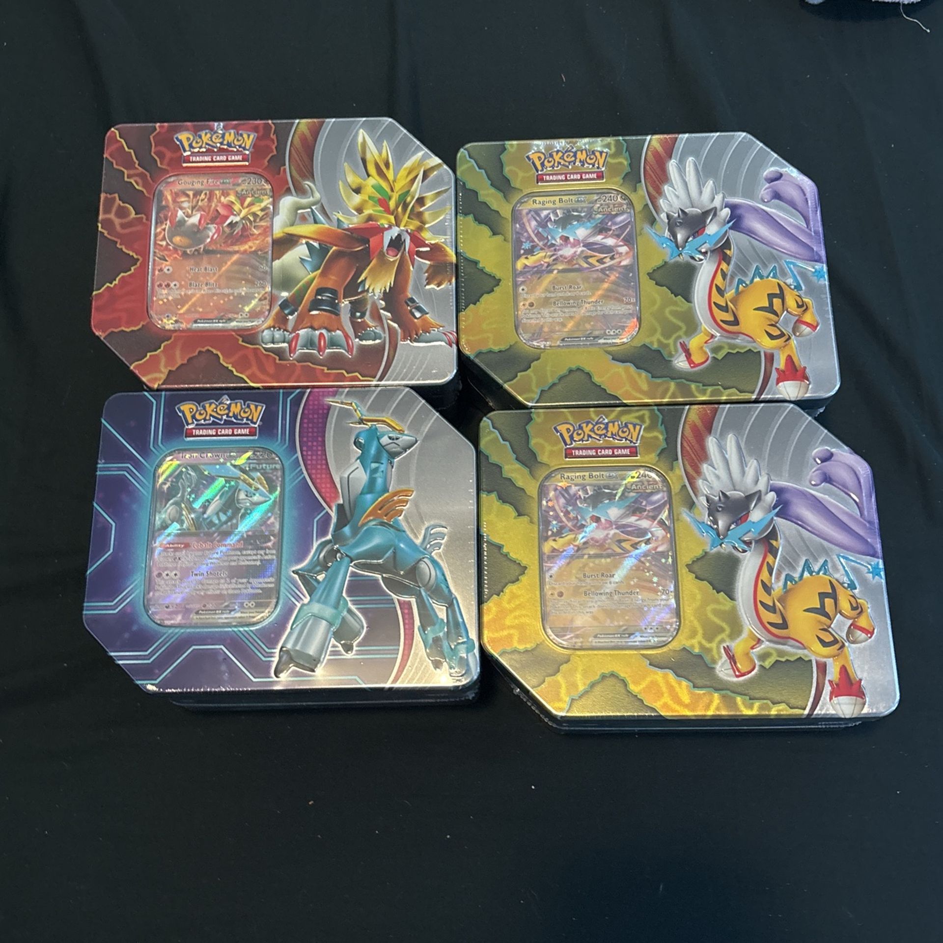 4 ex Tins