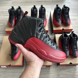 Jordan 12 Flu-Games (Multiple Sizes) 